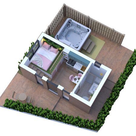 Studio Les 2 Fees - Jacuzzi - Deco Feerique Montfort-sur-Meu Esterno foto
