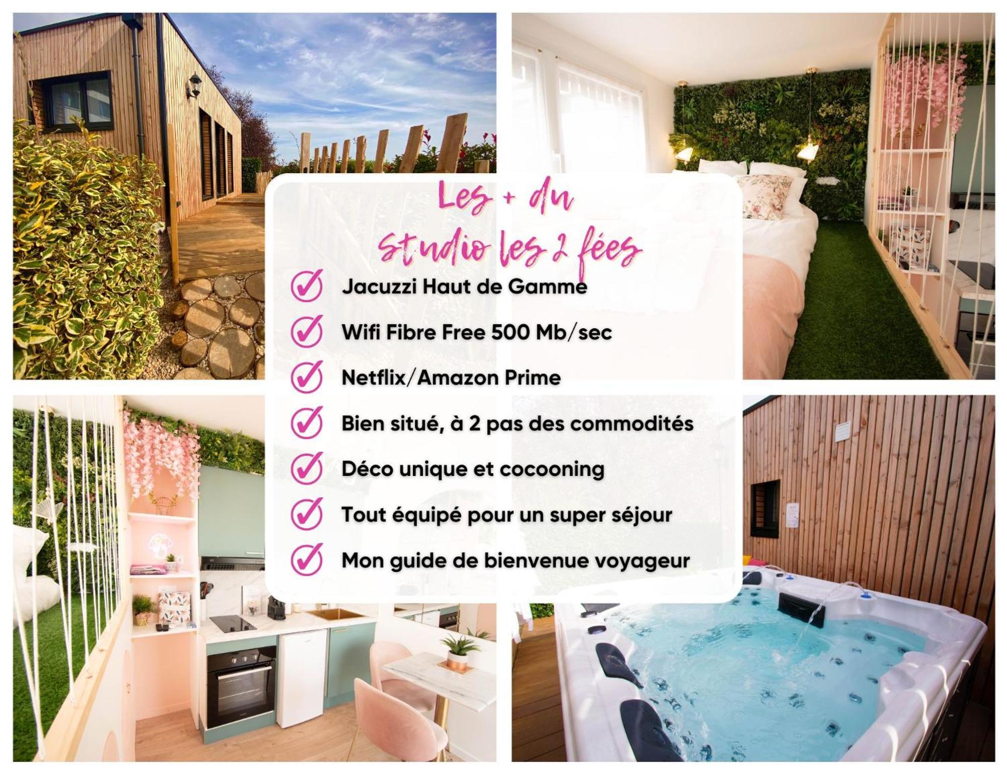Studio Les 2 Fees - Jacuzzi - Deco Feerique Montfort-sur-Meu Esterno foto